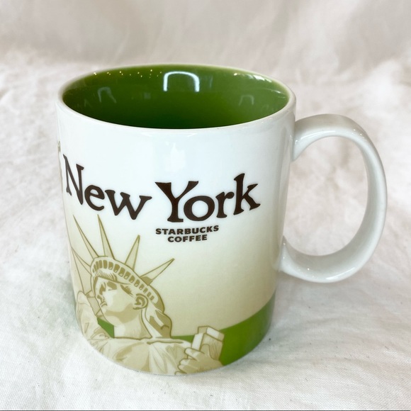 Starbucks 2012 NEW YORK Coffee Mug Cup Statue of Liberty Collectors Series - Picture 2 of 9